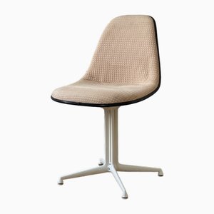 Sedia da scrivania La Fonda in fibra di vetro di Charles & Ray Eames, anni '60