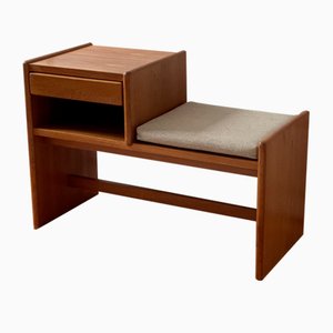 Mid-Century Teak Bench from Bornholm Møbelfabrik, 1960s