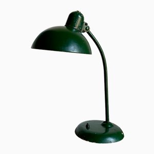 German Bauhaus 6556 Desk Lamp in Green from Kaiser, 1930s