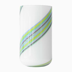 Italian Postmodern Vase by F. Fabbian, 1980s