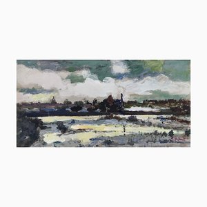 Magdalena Spasowicz, Warsaw, Oil on Board, 2000
