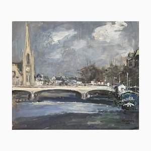 Magdalena Spasowicz, Estrasburgo, óleo sobre lienzo a bordo