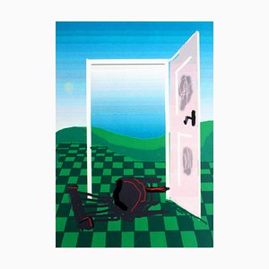 Marek Sapetto, A Toppled Chair, Digital Print, 1996