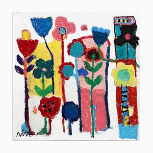 Nina Lanner, Aloha, Acrylic on Canvas, 2024