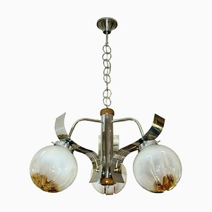 Sputnik Chandelier from Mazzega, 1970s