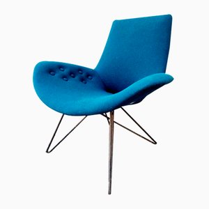 Italienischer Moderner Sessel von Augusto Bozzi für Saporiti, Italien, 1960er