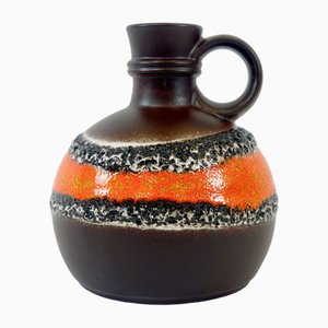 Ceramic Fat Lava Pitcher from Steuler, 1970s