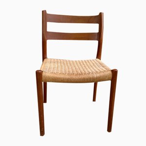 Mid-Century Danish Chairs by Niels O. Møller for J.L. Møllers, 1960s, Set of 6