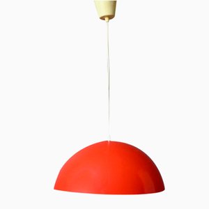 Lámpara de techo Vintagel de metal naranja