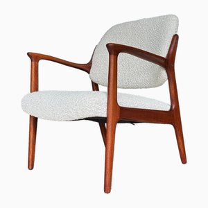 Mid-Century Modern Scandinavian Teak Lounge Armchair by Inge Andersson for Bröderna Andersson, 1960