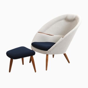 Oda Sessel von Arnold Madsen, 1950er, 2er Set