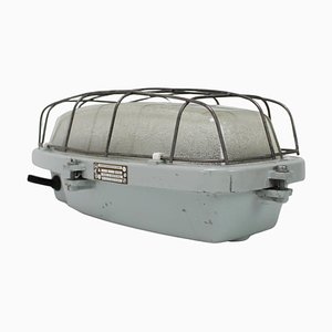 Vintage Industrial Ceiling Lamp Typ 511 32 01, Czechoslovakia, 1990s