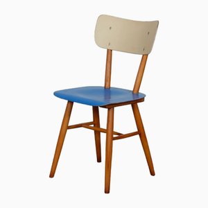 Vintage Wooden Chair from Ton, 1960s