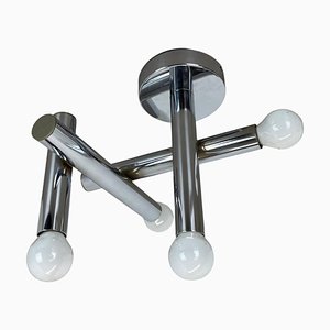 Sputnik Atomic Deckenlampe von ER Nele für Temde Leuchten, Schweiz, 1970er