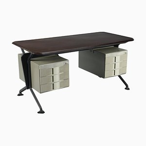 Großer ARCO Schreibtisch von BBPR für Olivetti, 1960er