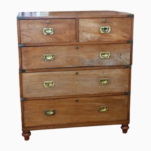 19th Century Campaign Chest Drawers