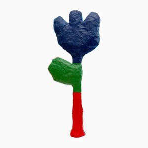 Nina Lanner, Flower Sculpture No.6, 2024, Acryl, Papier & Gips