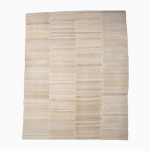 Turkish Modern Hemp Kilim Rug