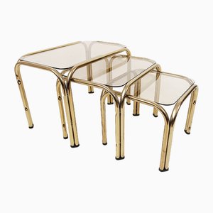 Nesting Tables, Netherlands, 1980s, Set of 3