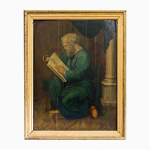 Writing Scholar of Antiquity, 1750s, Oil on Canvas