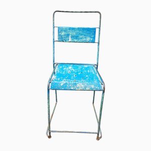 Vintage Industrial Metal Chair
