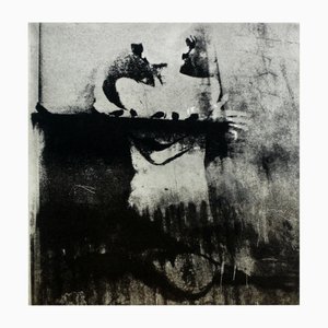 Anna Mikke, Intime, Eau-forte et technique mixte sur papier