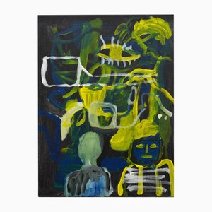 Samuel Bloch, Nuit, Acrylic on Canvas