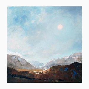 Lidia Domagała, A Valley, Öl auf Leinwand, 2011