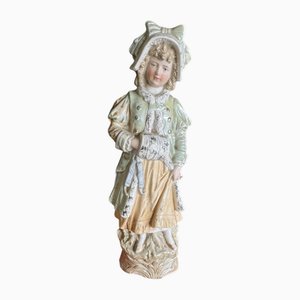 Statuetta romantica in porcellana di Sévres, inizio XIX secolo