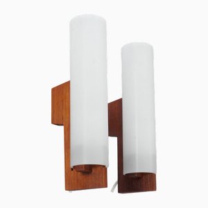 Modell 719 Wandlampen von Uno & Östen Kristiansson für Luxus Vittsjö, Schweden, 1960er, 2er Set