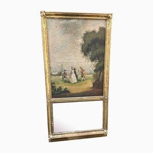 Romantic Trumeau Mirror, 1800s