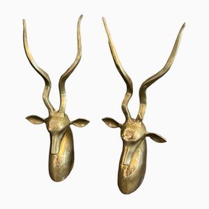 Kudu Antelopes by Karl Springer, 1972, Set of 2
