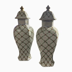 Vasi in stile Sevres, set di 2