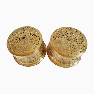 Marokkanische Wandleuchte aus Messing, 2010er