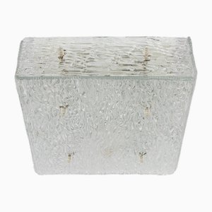 Murano Glass Flushmount attributed to Kalmar, Austria, 1960s
