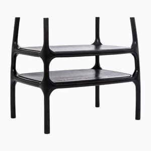 Walnut Nicola Sculptural Table by Atelier Blouberg