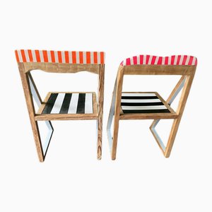 Set of Color My World Chairs by Markus Friedrich Staab
