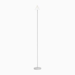 Triangle Box Nickel Floor Light by Atelier Areti