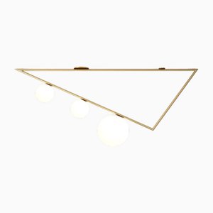 Große Dreieckige Deckenlampe von Atelier Areti