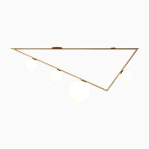 Lampada da soffitto Big Triangle II di Atelier Areti