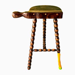 Past Create Future Barstool by Markus Friedrich Staab