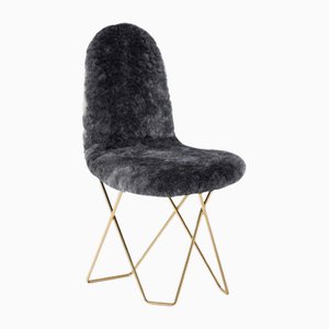 Cactus Sheepskin Esszimmerstuhl von Cuero Design