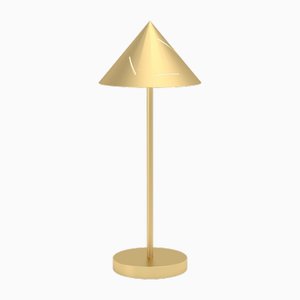 Silberne Schreibtischlampe aus Messing von Atelier Areti