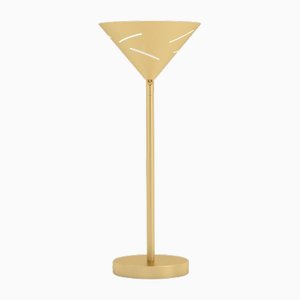 Silberne Messing Schreibtischlampe II von Atelier Areti
