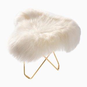 Iceland Flying Goose Fußhocker von Cuero Design