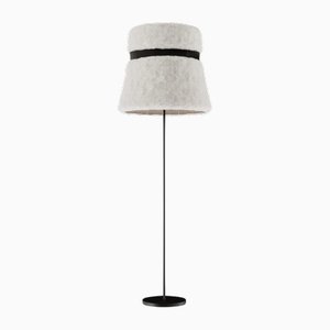 Glowing Ice Floor Lamp by Cuero Design