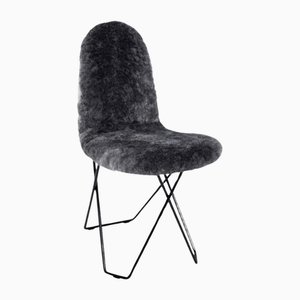 Cactus Sheepskin Dining Chair by Cuero Design