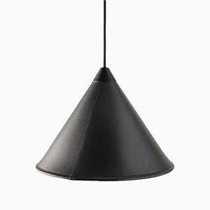 Lámpara Namibia Cone de cuero de Cuero Design