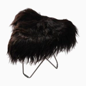 Iceland Flying Goose Footstool by Cuero Design