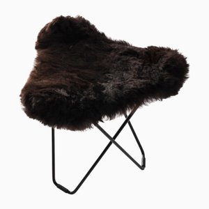 Iceland Flying Goose Footstool by Cuero Design